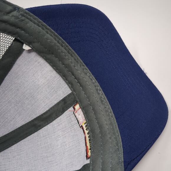 Tires Les Schwab Snapback Trucker Hat Blue One Size Adjustable Price Busters - Picture 8 of 10